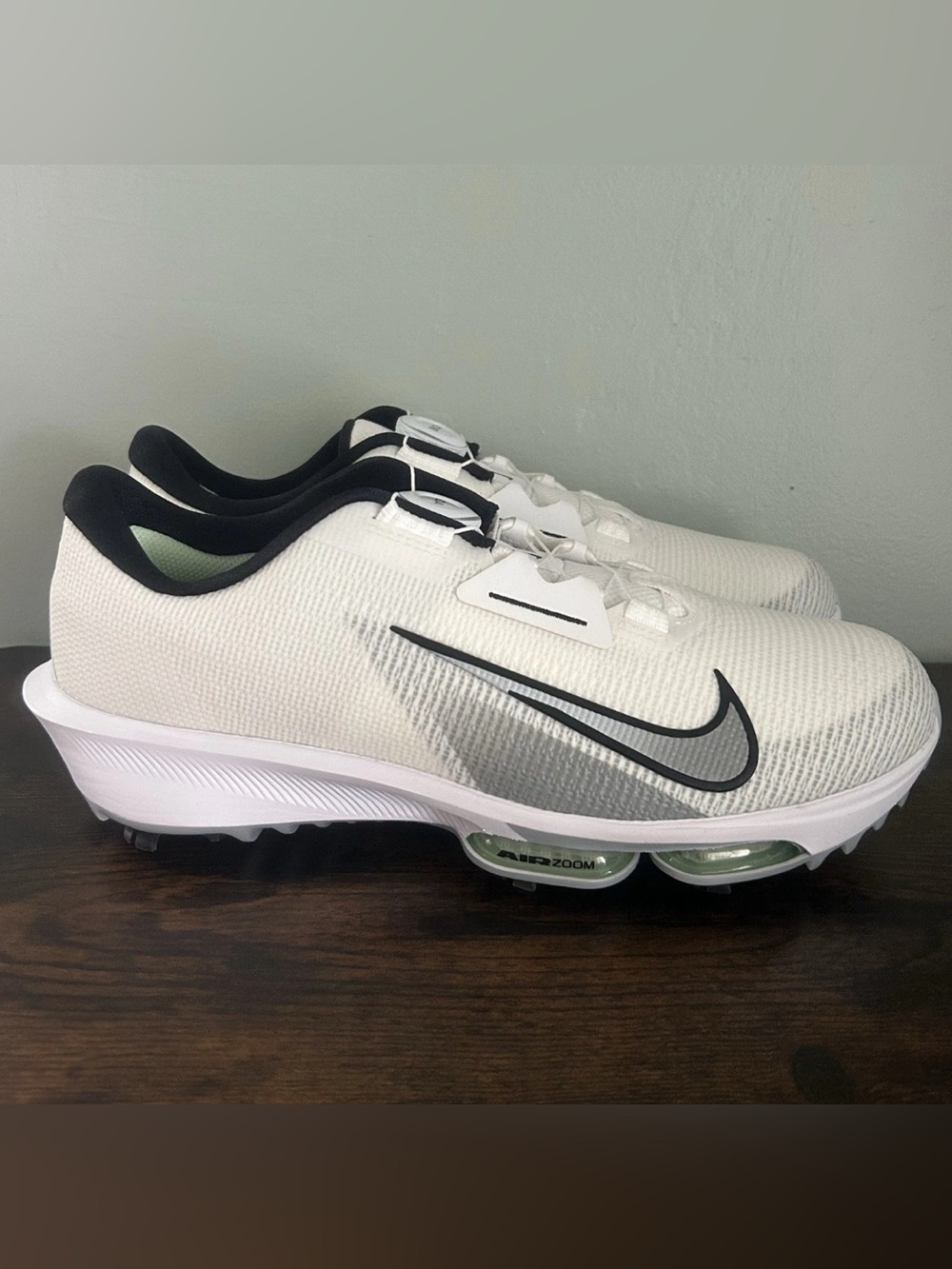 Nike Infinity Tour 2 BOA Golf Shoes White Platinum Men's 10.5 Wide FN6730-100
